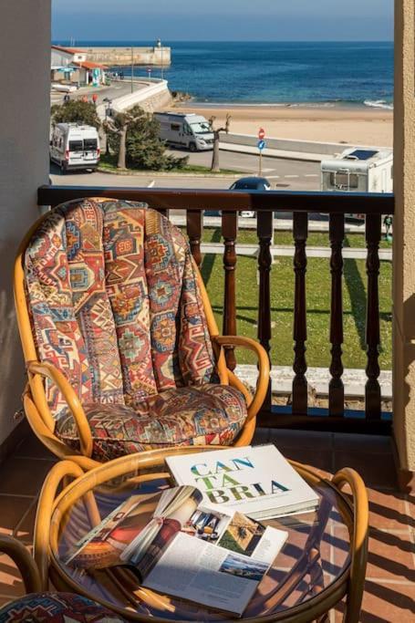 Apto En Primera Linea De Playa Comillas Ngoại thất bức ảnh